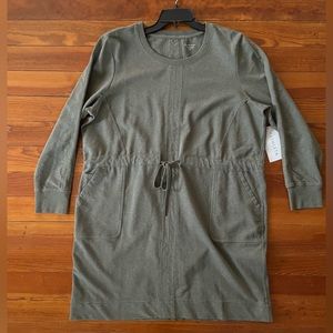 Athleta Farallon 1x Olive Dress | great pre-owned condition